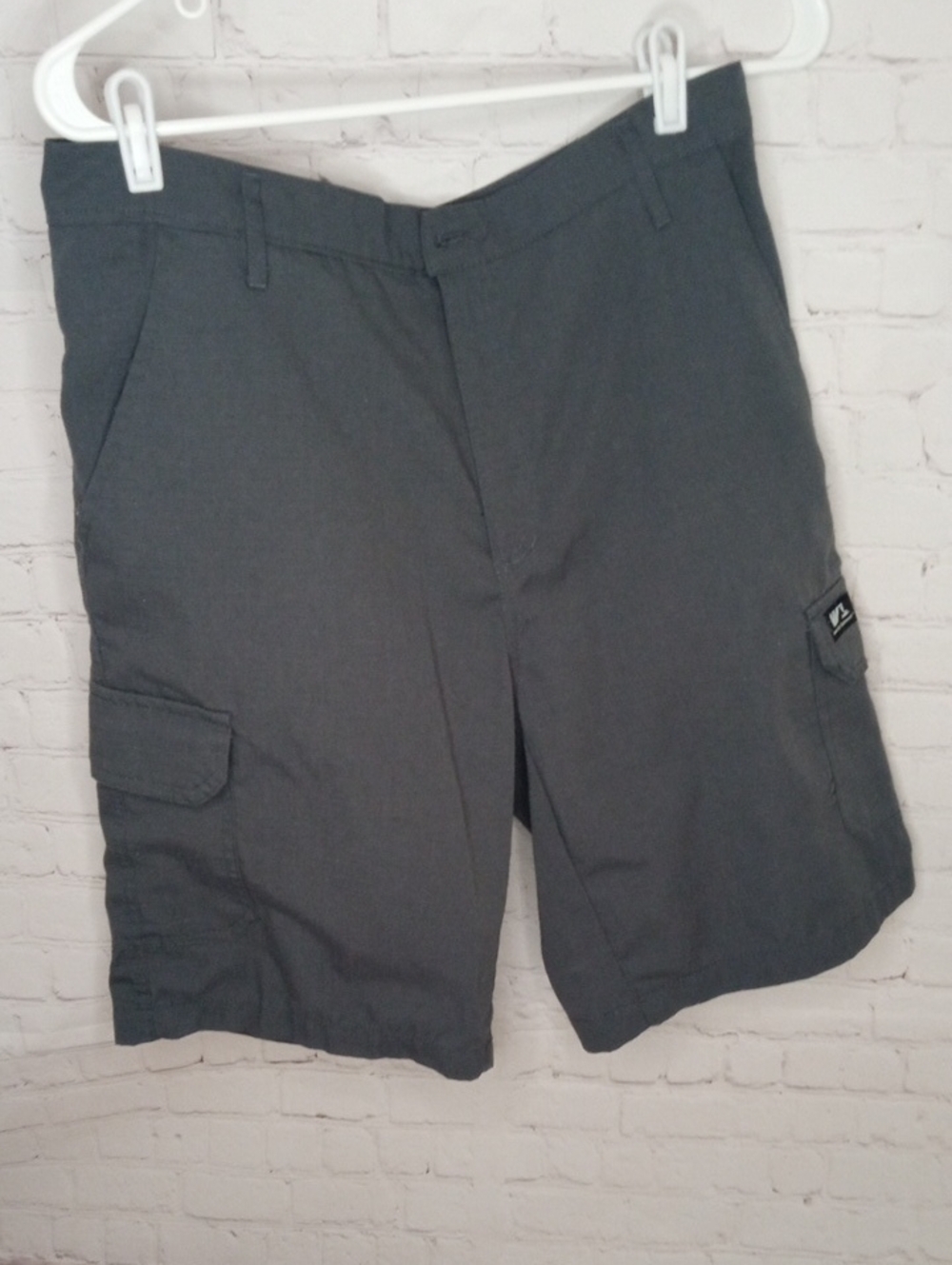 Men's Blue Cargo Shorts with Utility Pockets